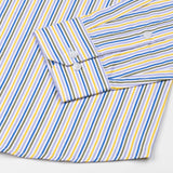 Melfi Multi Yellow Stripe Cotton Shirt - John Ellies