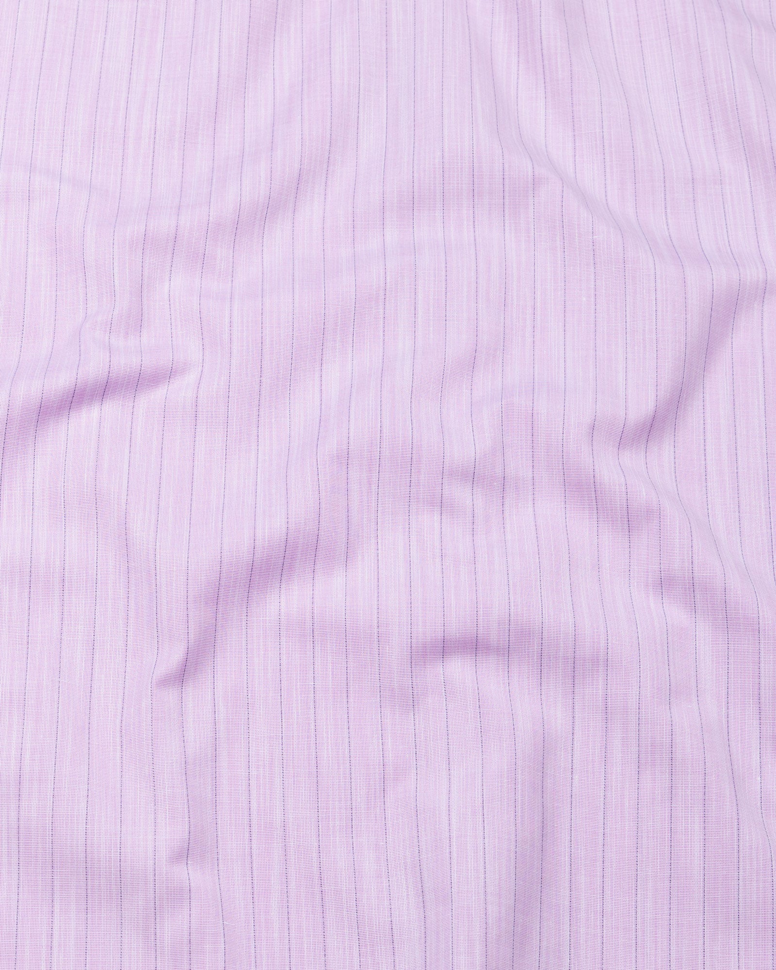 Tonner Lavender Stripe Cotton Shirt - John Ellies