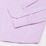 Tonner Lavender Stripe Cotton Shirt - John Ellies