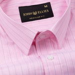 Tonner Pink Stripe Cotton Shirt - John Ellies