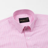 Tonner Pink Stripe Cotton Shirt - John Ellies