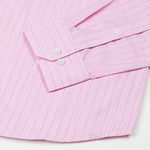 Tonner Pink Stripe Cotton Shirt - John Ellies
