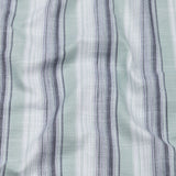 Bruce Olive Stripe Linen Shirt - John Ellies