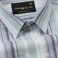 Bruce Olive Stripe Linen Shirt - John Ellies