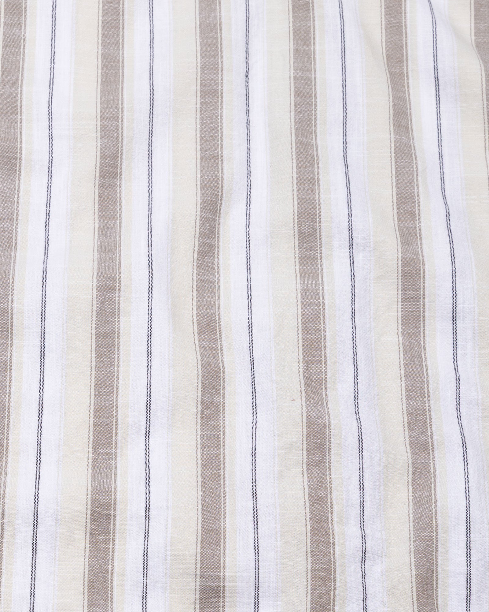 Bruce Brown Stripe Linen Shirt - John Ellies