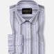 Bruce Silver Stripe Linen Shirt - John Ellies