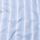 Bruce Sky Blue Stripe Linen Shirt - John Ellies