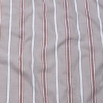 Hammel Beige Stripe Button Down Oxford Cotton Shirt - John Ellies