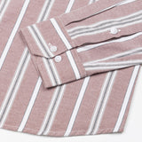 Hammel Red Stripe Button Down Oxford Cotton Shirt - John Ellies