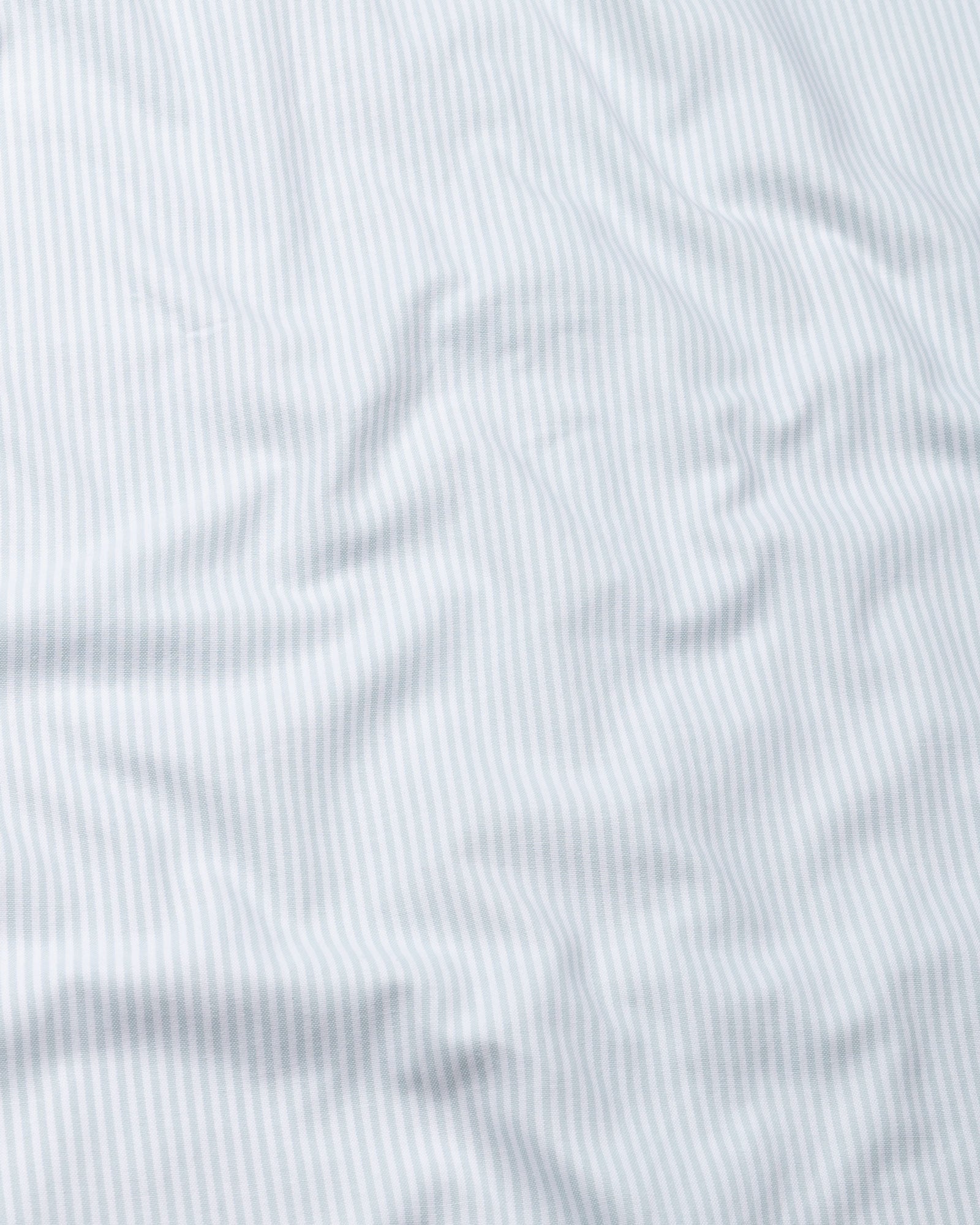 Palnoss Green Stripe Button Down Oxford Cotton Shirt - John Ellies