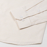 Palnoss Yellow Stripe Button Down Oxford Cotton Shirt - John Ellies