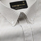 Palnoss Olive Stripe Button Down Oxford Cotton Shirt - John Ellies