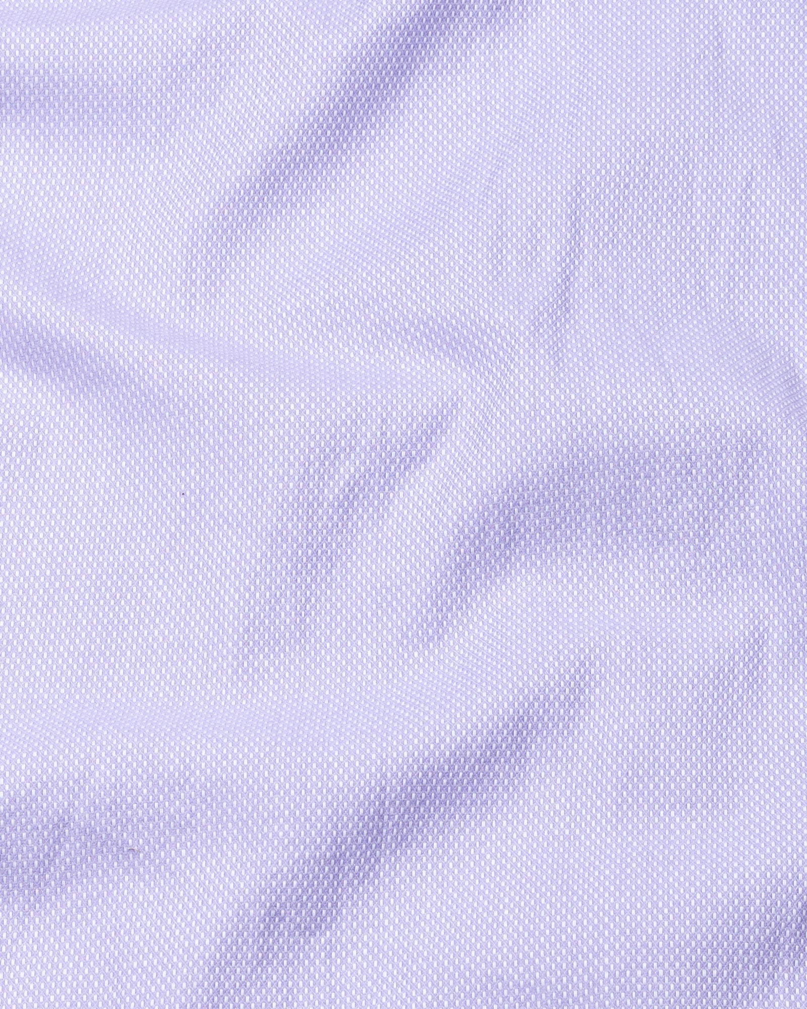 Fuanto Lavender Textured Cutaway Cotton Shirt - John Ellies