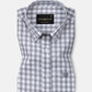 Garet Grey Check Half Sleeve Cotton Shirt - John Ellies