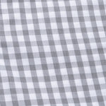 Garet Grey Check Half Sleeve Cotton Shirt - John Ellies