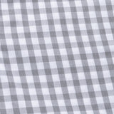 Garet Grey Check Half Sleeve Cotton Shirt - John Ellies