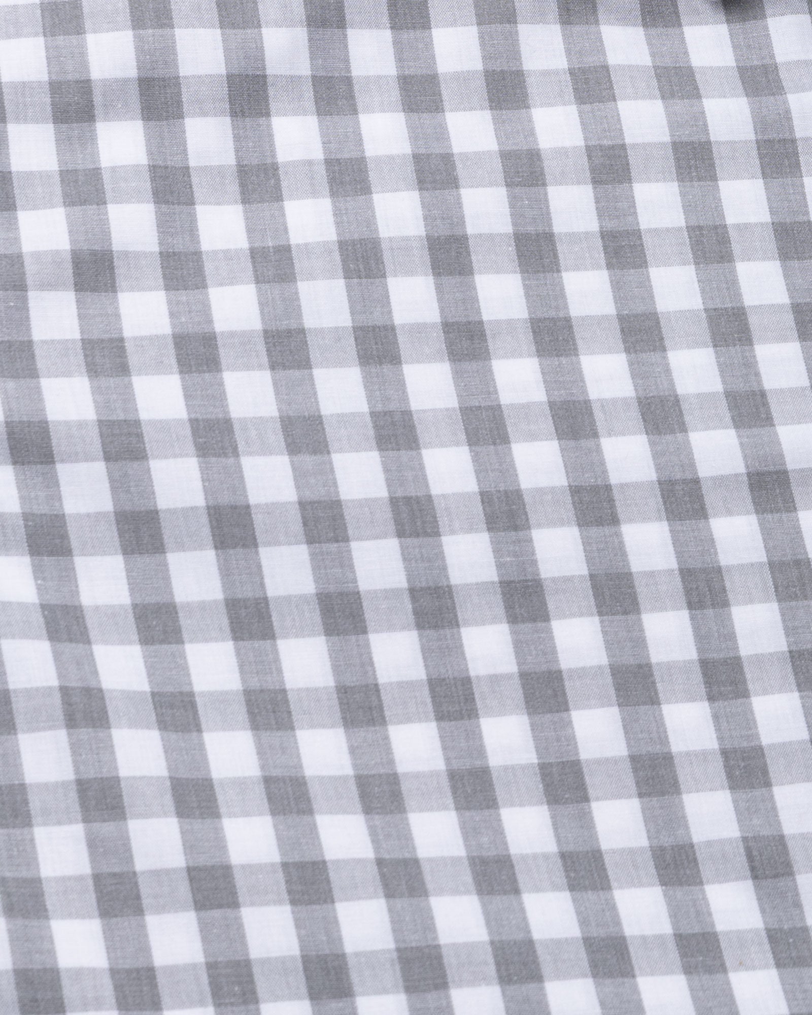 Garet Grey Check Half Sleeve Cotton Shirt - John Ellies