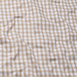 Garet Brown Check Half Sleeve Cotton Shirt - John Ellies