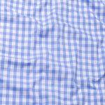 Garet Blue Check Half Sleeve Cotton Shirt - John Ellies