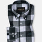 Plix Green Check Button Down Linen Shirt - John Ellies