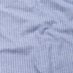 Haba Blue Stripes Button Down Linen Shirt - John Ellies