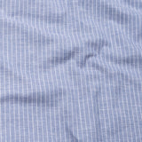 Haba Blue Stripes Button Down Linen Shirt - John Ellies