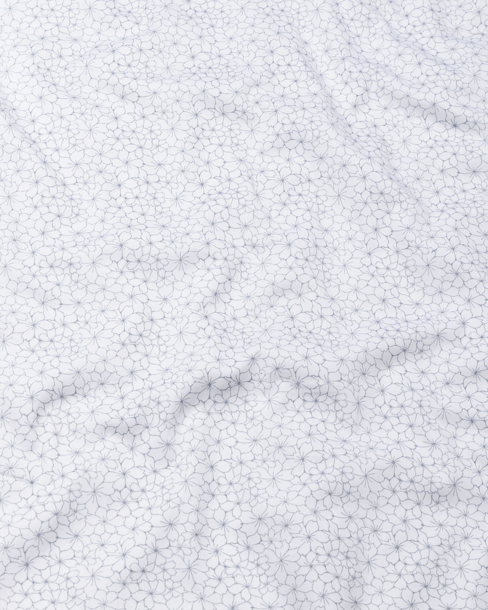 Leeds Silver Cotton Printed Shirt - John Ellies