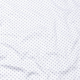 Leeds White Cotton Micro Printed Shirt - John Ellies