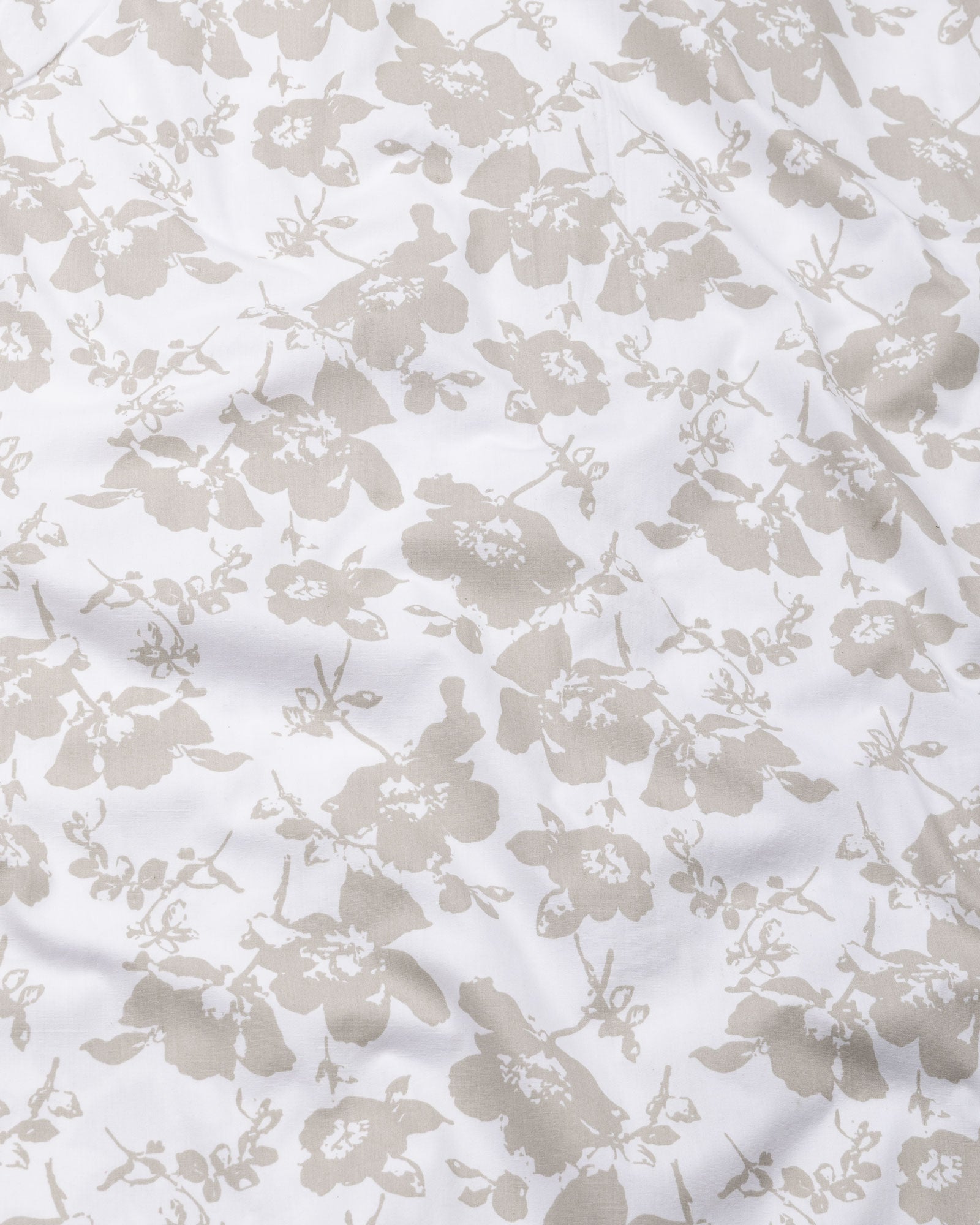 Gazan Cream Cotton Printed Shirt - John Ellies