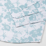 Gazan Blue Cotton Printed Shirt - John Ellies