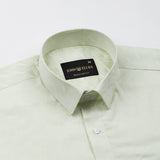 Leeds Lime Cotton Printed Shirt - John Ellies
