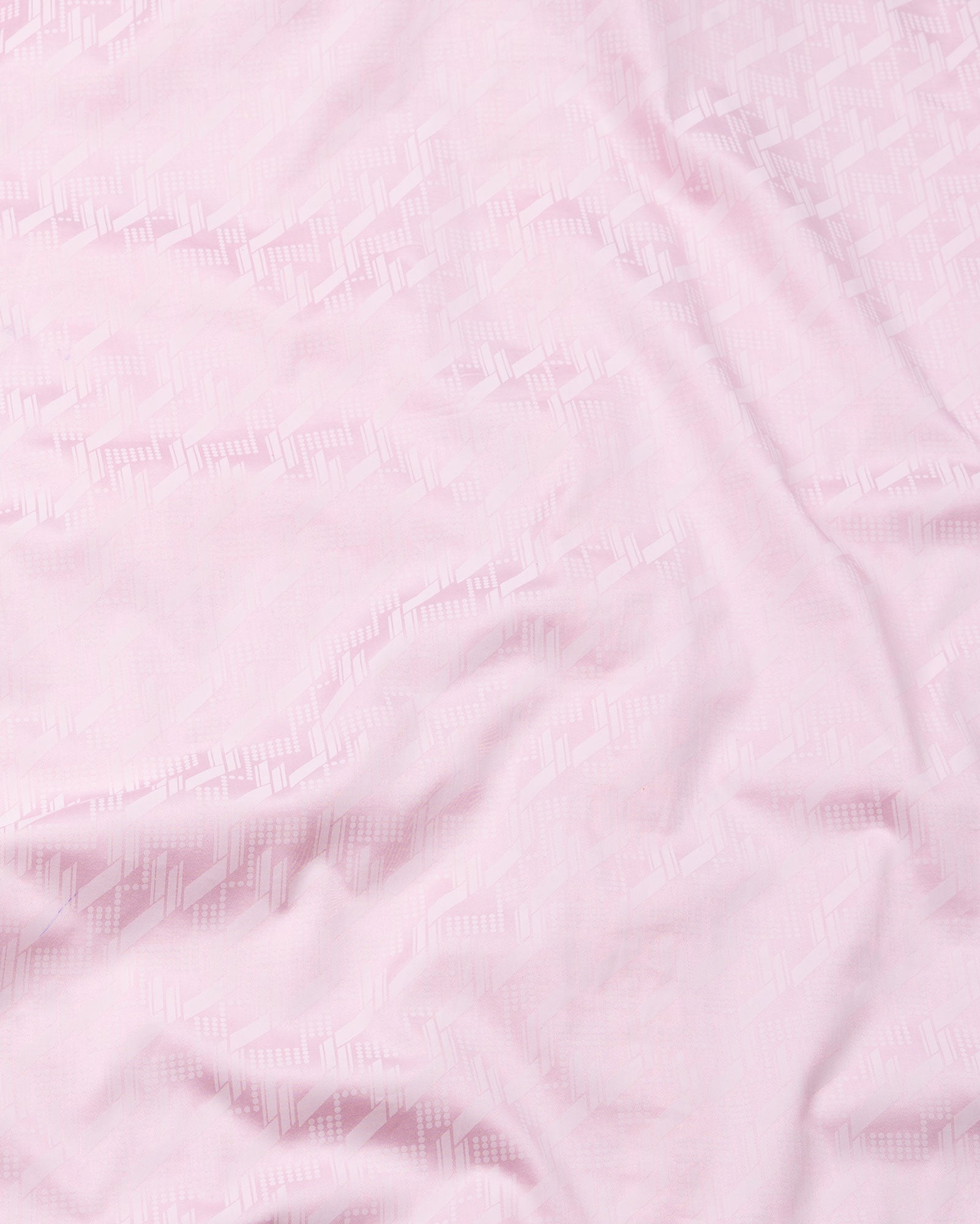 Leeds Pink Cotton Printed Shirt - John Ellies