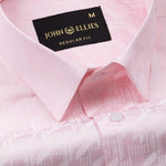 Leeds Pink Cotton Printed Shirt - John Ellies