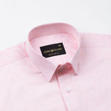 Leeds Pink Cotton Printed Shirt - John Ellies