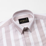 Zaretti Pink Stripe Cotton Shirt - John Ellies