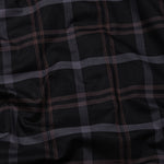 Morlae Black Cotton Check Shirt - John Ellies