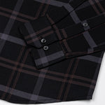 Morlae Black Cotton Check Shirt - John Ellies
