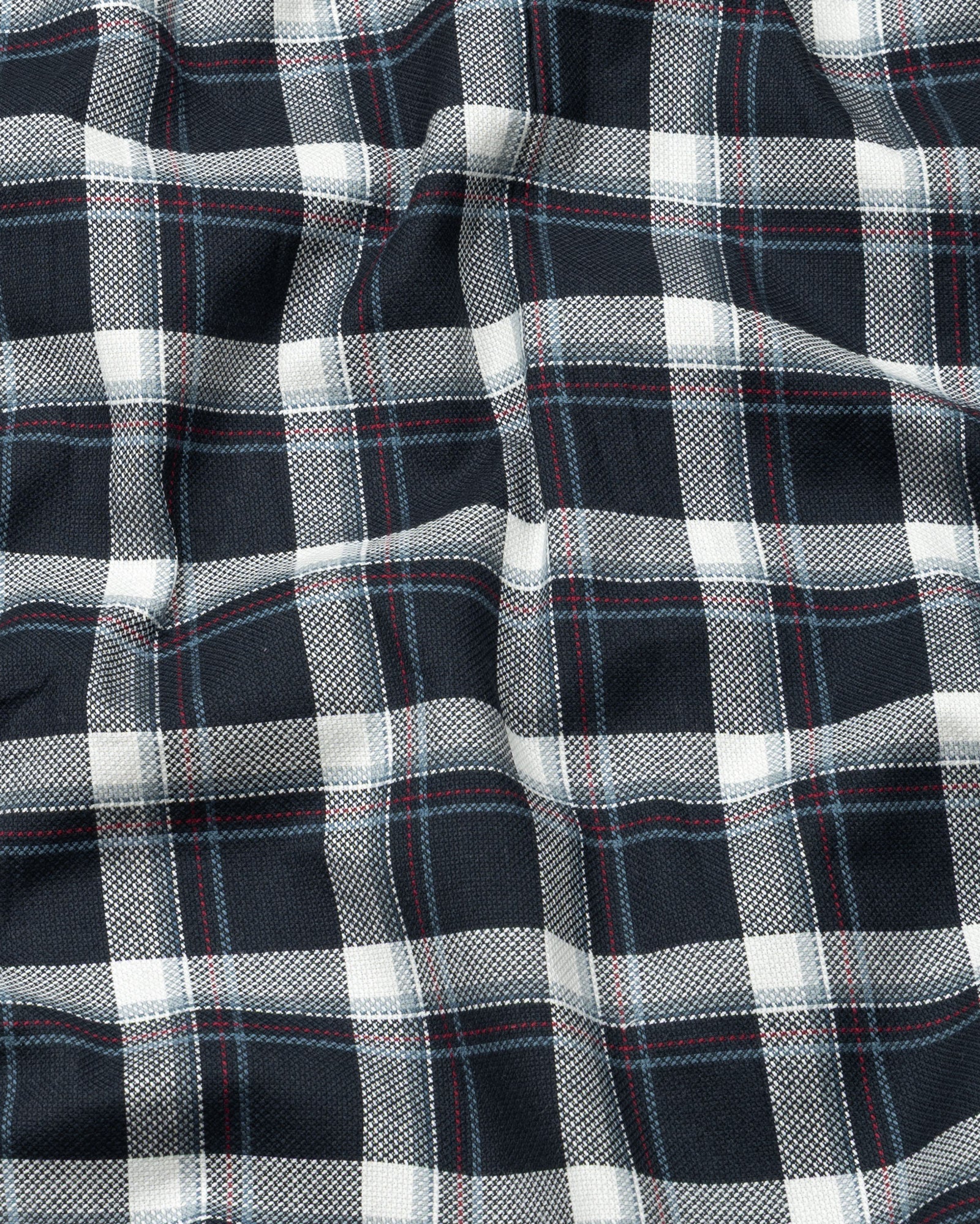 Nexuis Teal Premium Cotton Check Shirt - John Ellies