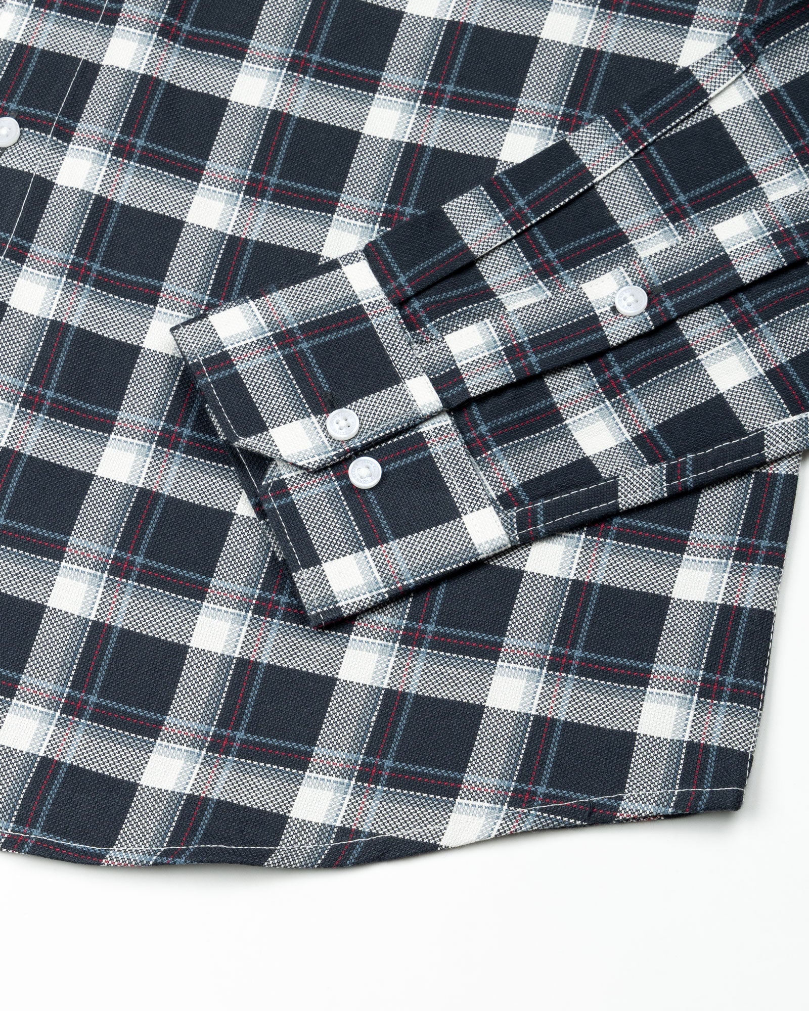 Nexuis Teal Premium Cotton Check Shirt - John Ellies