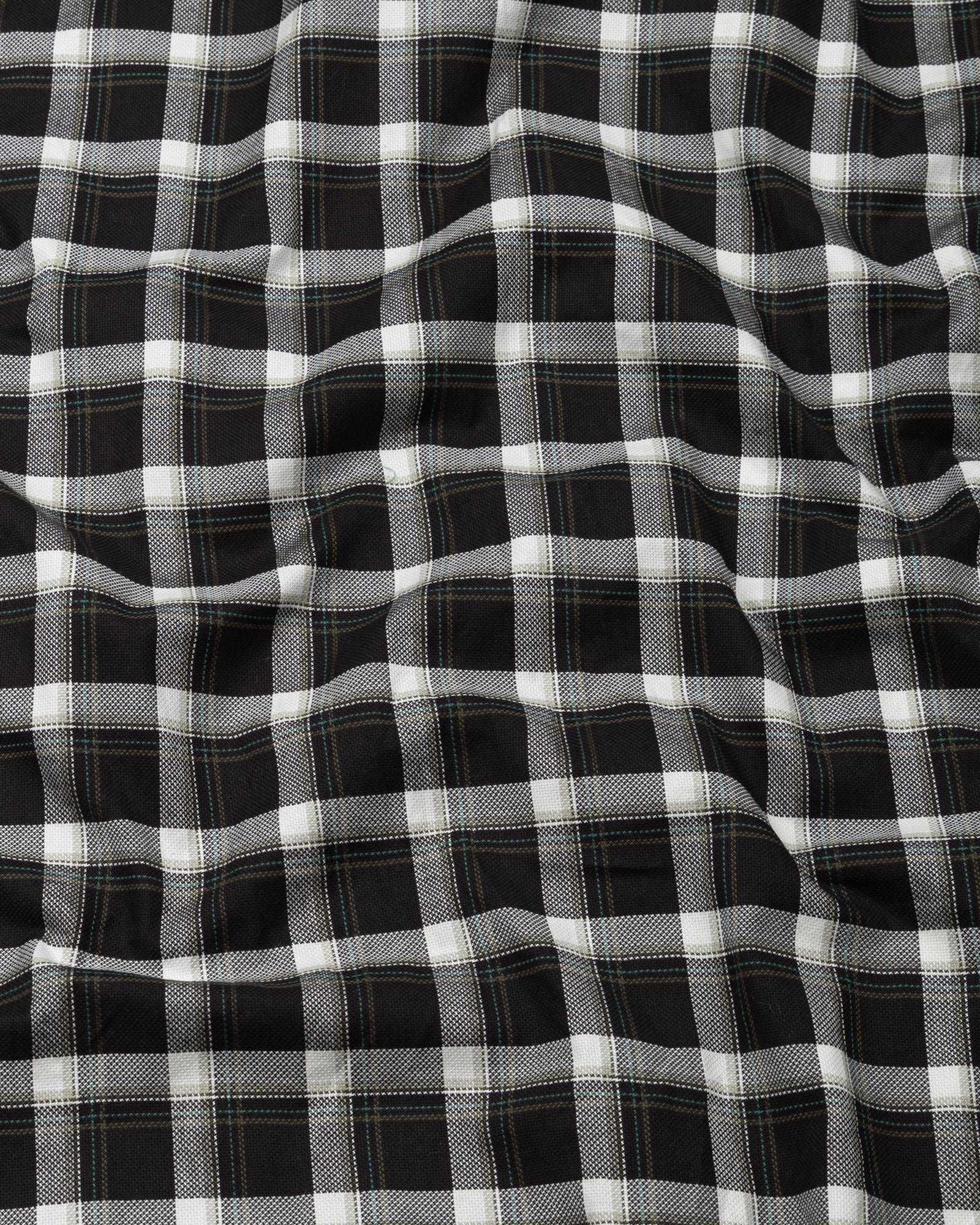 Nexuis Brown Premium Cotton Check Shirt - John Ellies