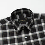 Nexuis Brown Premium Cotton Check Shirt - John Ellies