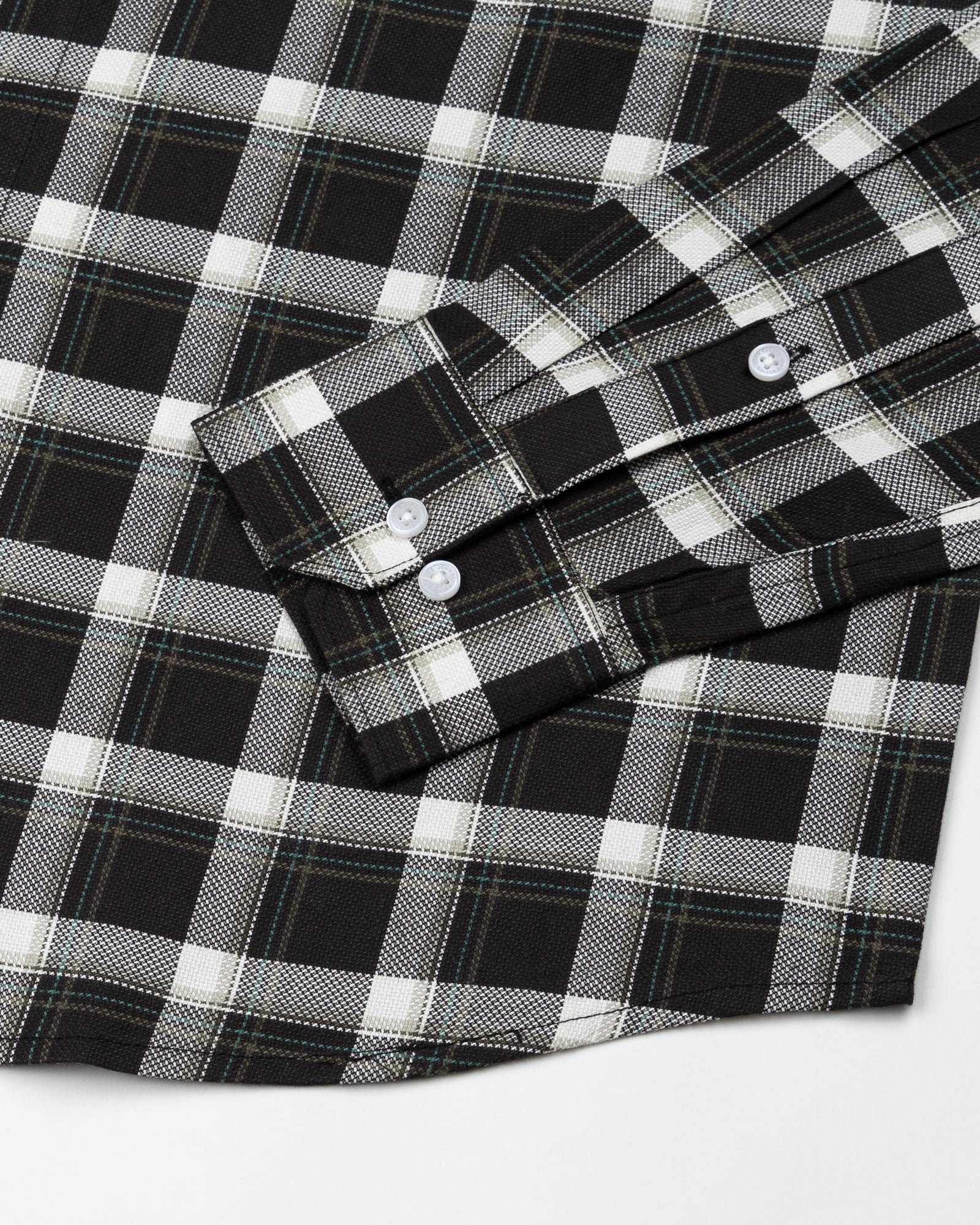 Nexuis Brown Premium Cotton Check Shirt - John Ellies