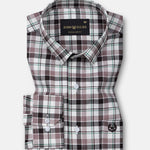 Nexuis Pink Premium Cotton Check Shirt - John Ellies