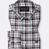 Nexuis Pink Premium Cotton Check Shirt - John Ellies