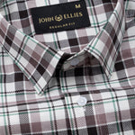 Nexuis Pink Premium Cotton Check Shirt - John Ellies