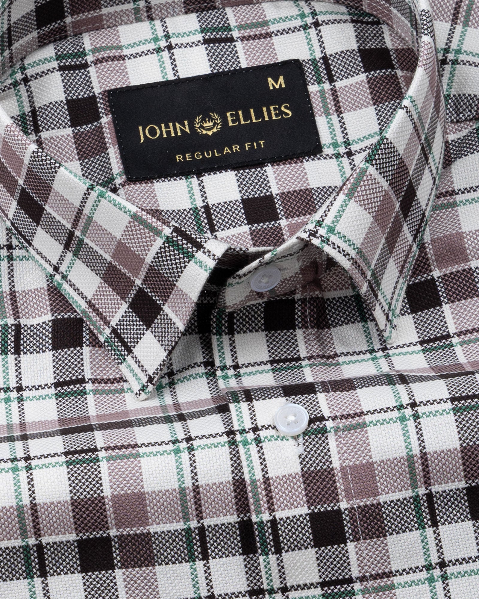 Nexuis Pink Premium Cotton Check Shirt - John Ellies