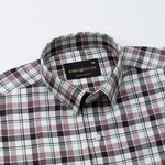 Nexuis Pink Premium Cotton Check Shirt - John Ellies