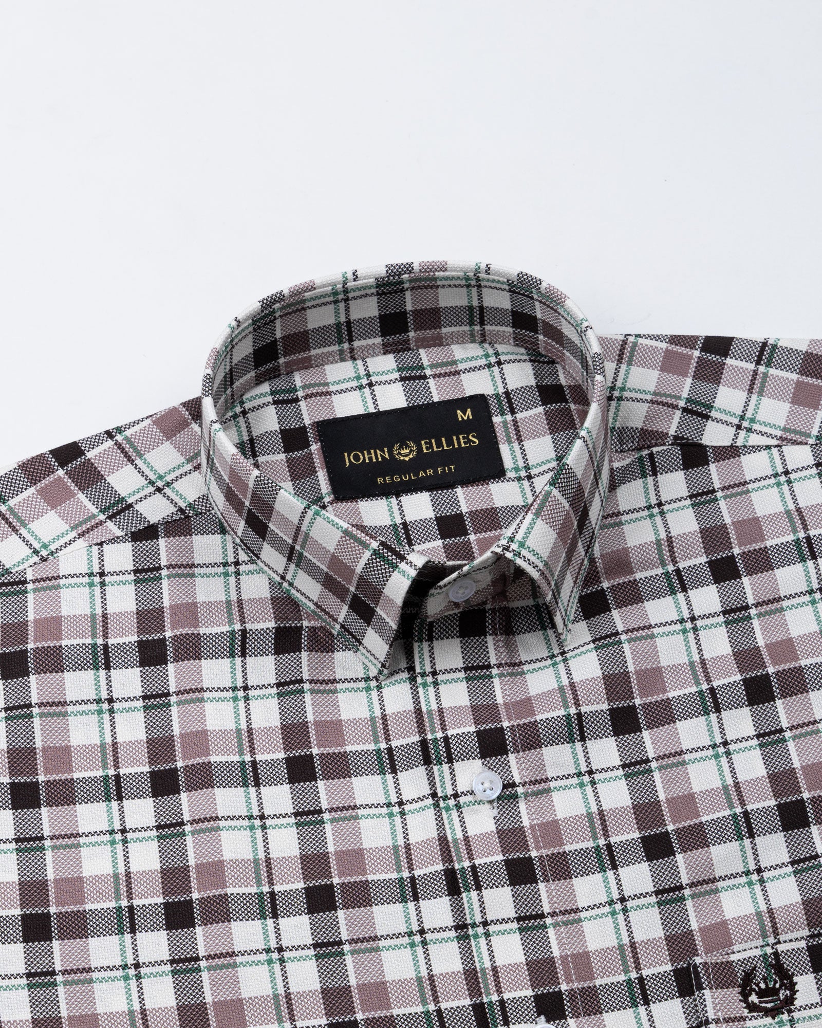 Nexuis Pink Premium Cotton Check Shirt - John Ellies
