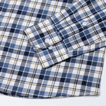 Nexuis Blue Premium Cotton Check Shirt - John Ellies