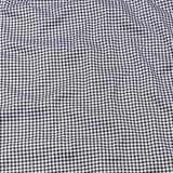 Emblem Black Check Button Down Cotton Shirt - John Ellies